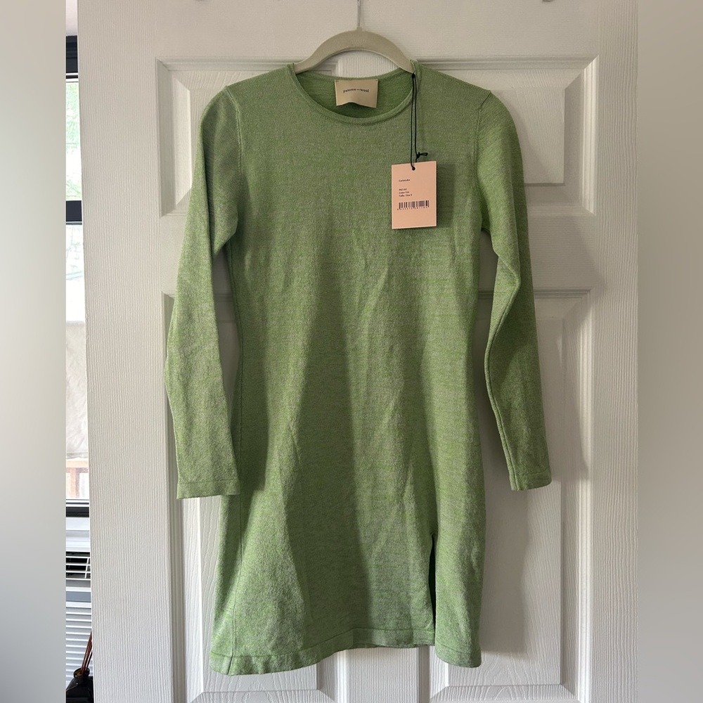 Green Paloma Wool Knit Dress